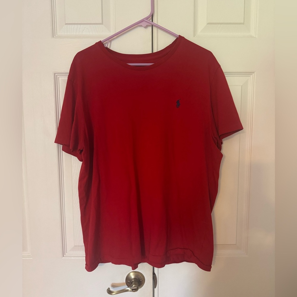 Polo by Ralph Lauren Red Short Sleeve Tee